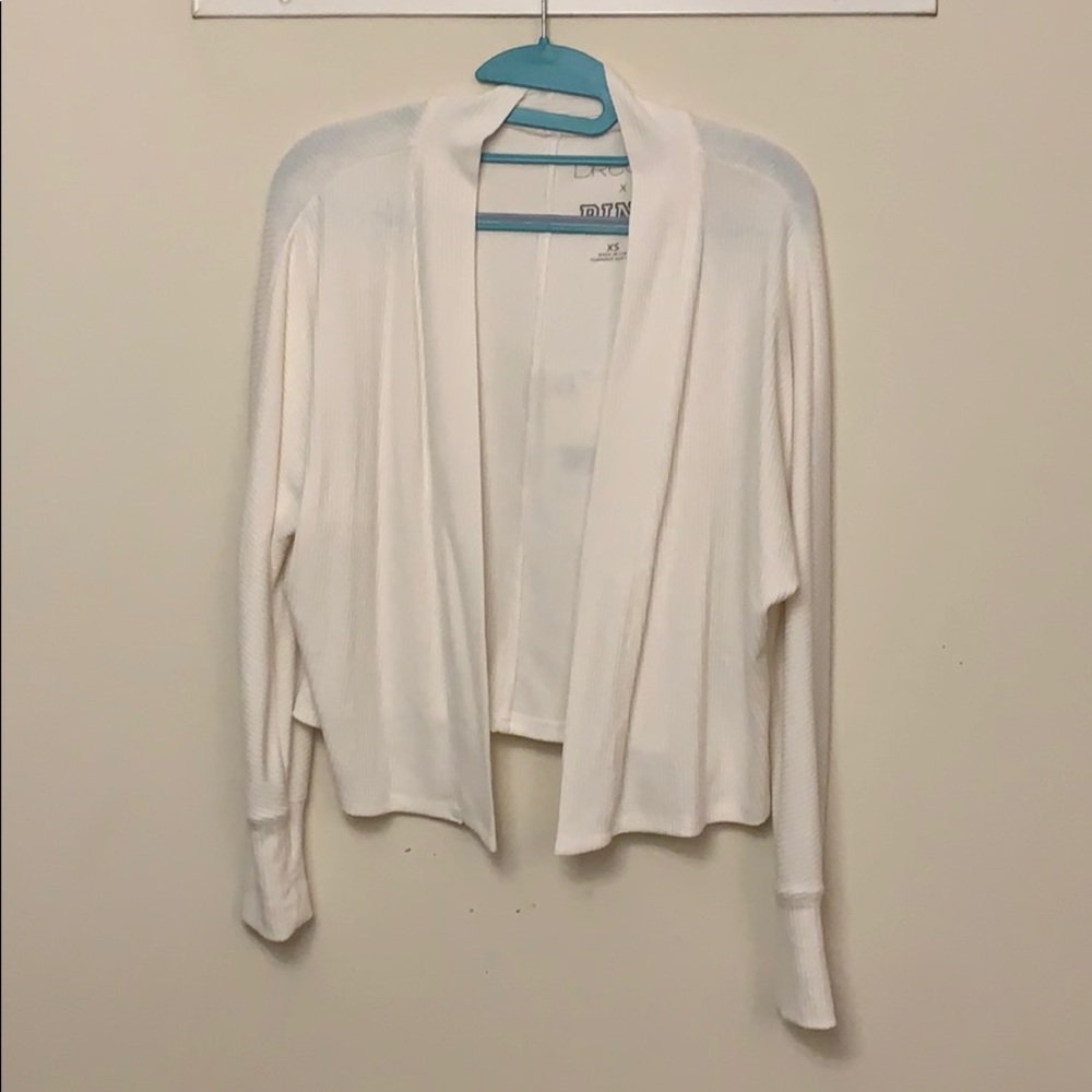 VS PINK White cardigan